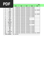 Buku Arisan - XLSX - Sheet1 | PDF