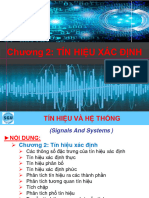 Chƣơng 2: Tín Hiệu Xác Định