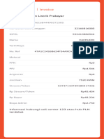 Invoice: Struk Pembelian Listrik Prabayar