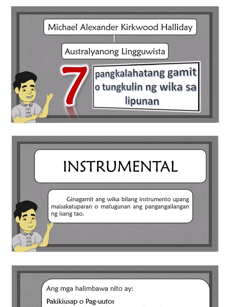 Gamit NG Wika Sa Lipunan | PDF