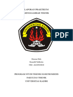 Laporan Praktikum Menggambar Teknik