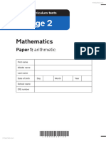 2023MathsKS2P1Arithmetic PrimaryTools.co.Uk