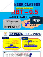 Result RBT 0.5 Part Test 5 JEE Main Class 12th