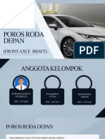 Kelompok 12 Poros Roda Depan