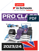 f1 in Schools Technical Regulations 2023-2024 Pro