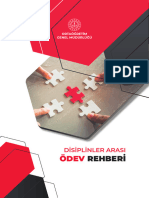 Di̇si̇pli̇nler Arasi Ödev Rehberi̇