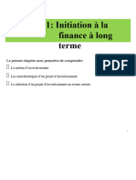 Initiation À La Finance À Long Terme PDF