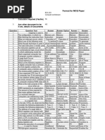 Paper Code Paper Title Batch (Optional) Calculator Required (Yes/No) Any Other Document To Be Used by Student (Yes / No)