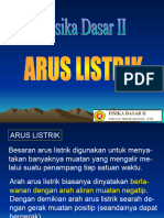 Fisika 2 - Kuliah9 Arus