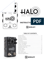 KEELEY HALO-Andy-Timmons-Dual-Echo-Instructions