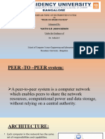 Peer-To-Peer System