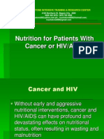 Nutrition For Patients With Cancer