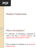 Database Fundamentals Lab1