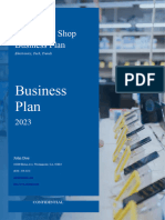 Electronics Shop Business Plan