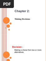 Lecture 4 Decision Making