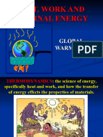 Heat Work and Internal Energy