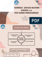 Koneksi Antar Materi Modul 1.3