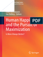 (Happiness Studies Book Series) Hilke Brockmann, Jan Delhey (auth.), Hilke Brockmann, Jan Delhey (eds.) - Human Happiness and the Pursuit of Maximization_ Is More Always Better_-Springer Netherlands (