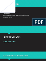 P. 3 Kelarutan