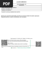 Atestado Médico para Uso de Piscina | PDF