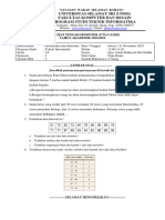 Probabilistik Dan Statistika Kelas 3A Soal UTS - TI 2023-2024