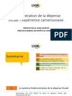 Ladministration de La Depense Fiscale Lexperience Camerounaise