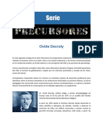 Serie - Los Precursores - Ovide Decroly