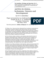 Castes in India Their Mechanism, Genesis, and Development, by Dr. B. R. Ambedkar