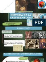 Historia de La Anestesiologia