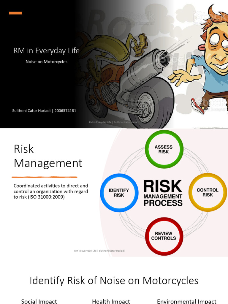 Risk Management in Everyday Life | PDF | Noise | Environmental Issues