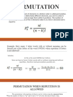 Lesson 3 Permutation and Combination