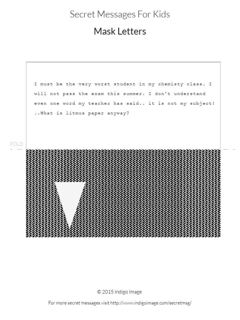 Mask Letters 2 PDF