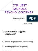 Diagnoza - W