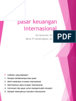 Pasar Keuangan Internasional: Ety Saraswati, SE., MM Ratna Tri Hardaningtyas, SE., MM