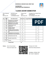 Kartu Ujian Akhir Semester - F1081221015