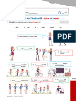 Cmar7 - TGV - Grammaire - 19 - AVOIE E ETRE