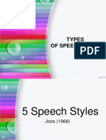 Lesson 8 Speech Style PDF