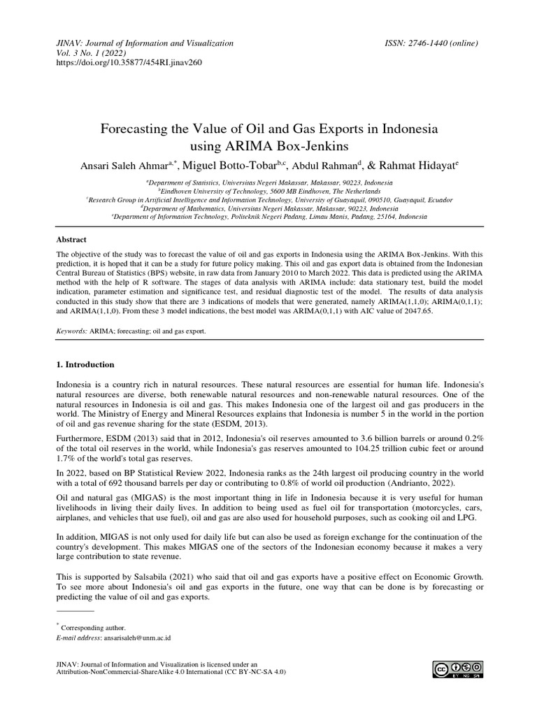 forecasting-the-value-of-oil-and-gas-exports-in-indonesiausing-arima