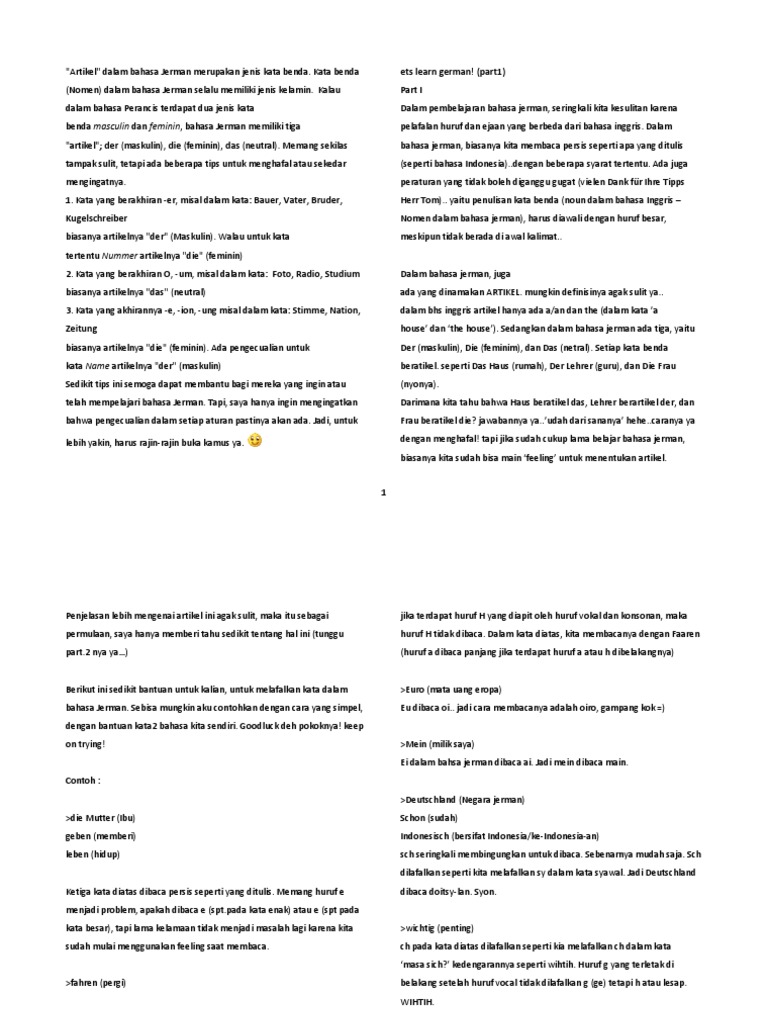 Contoh Surat Formal Dalam Bahasa Jerman Contoh Seputar Surat