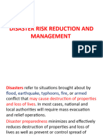 Disaster Risk Reduction and Management