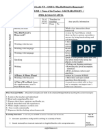 VI Class New Lesson Plan Unit I (2023-24)