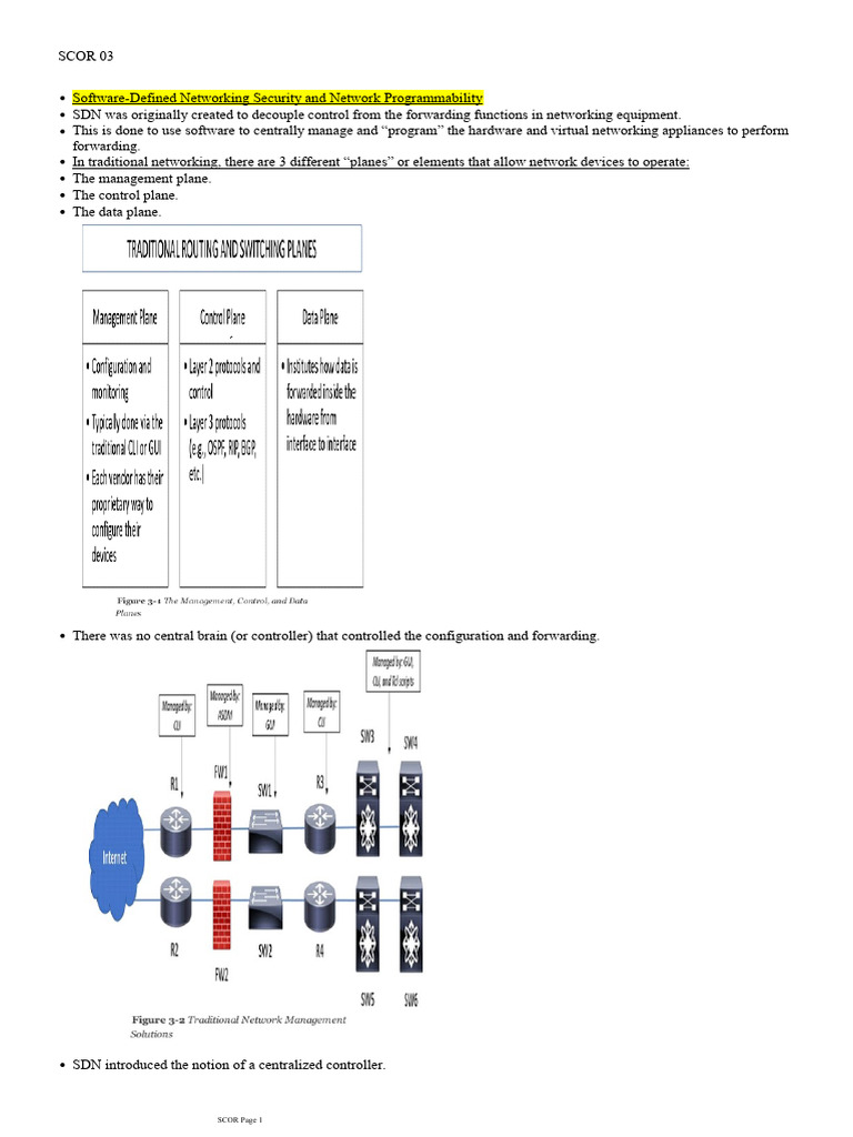 SDN Security and Network Programmability | PDF | Computer Network ...