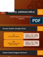 Pertemuan 13 (Analisis Jaringan Kerja)