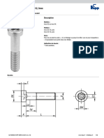 K1160 ES Datasheet 19566 Vis CHC T Te Courte DIN 6912 Inox - FR