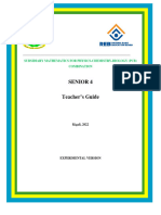 Sub Maths S4 Adapted TG 2022 PCB