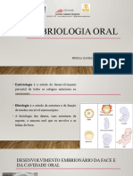 Embriologia Oral