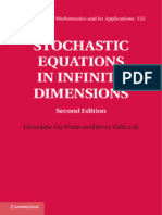 (EMA) Prato G.D., Zabczyk J. - Stochastic Equations in Infinite Dimensions-CUP (2014)
