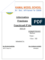 XII IP Practical File