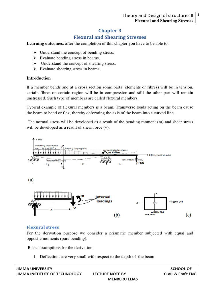 TDS 2 Chapt 3 | PDF | Bending | Beam (Structure)