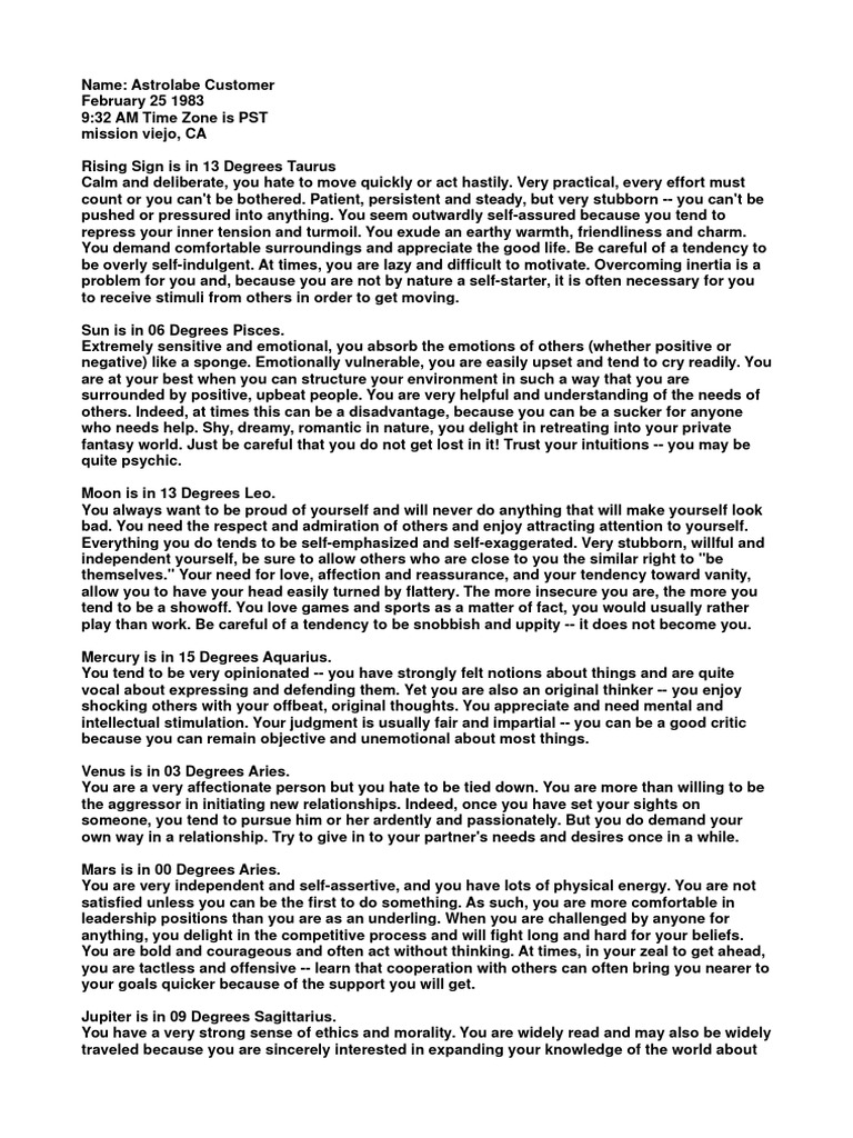 Nicole Chart PDF Psychology